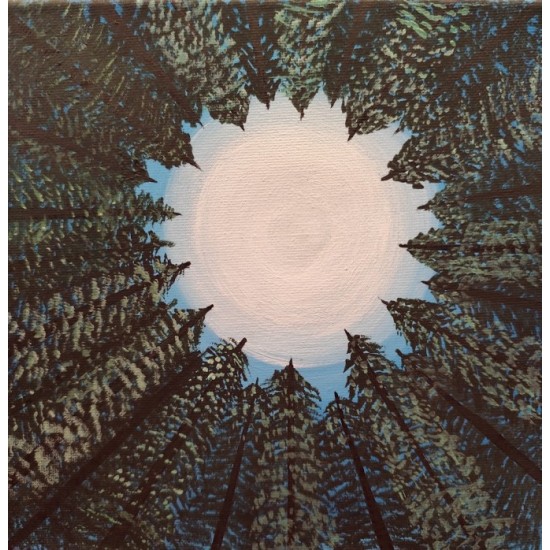 Hand-Painted Artwork – "Clearing in the Forest"