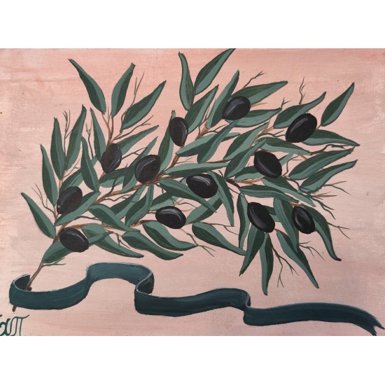 Acrylic Painting – "Olive Branch"