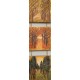 Autumn Landscape in Triptych – Hand-Painted with Acrylics