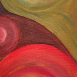 Modern Triptych – Hand-Painted with Acrylics