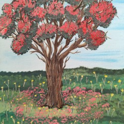 Hand-Painted Artwork – The Tree, Acrylic on Canvas