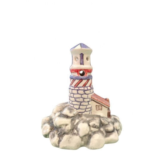 Handmade Ceramic Lighthouse – A Symbol of Light & Art