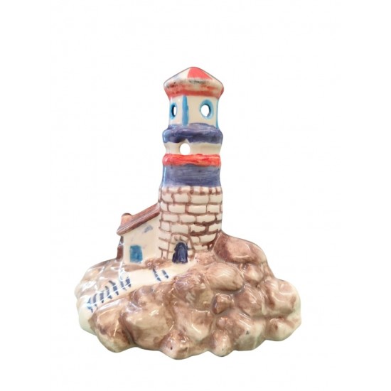 Handmade Ceramic Lighthouse – A Symbol of Light & Art