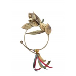Handmade Bronze Laurel Wreath – Crafted by Greek Artists