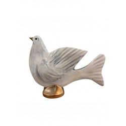Handmade Solid Aluminum Dove with Bronze Base – Crafted by Greek Artists