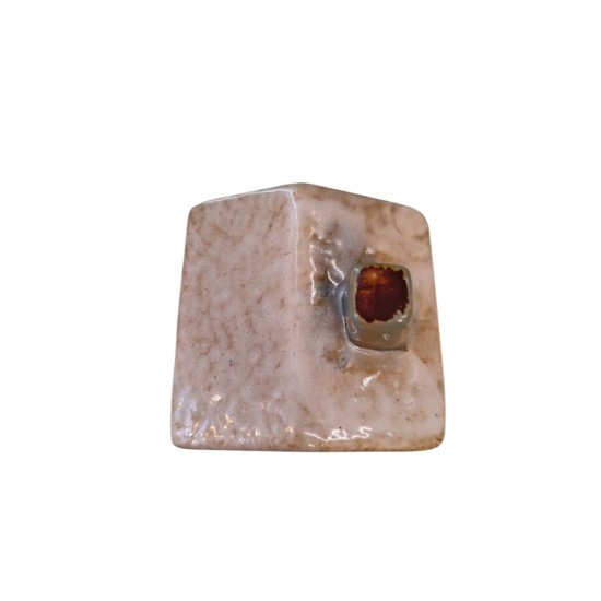 Handmade Ceramic House with Tealight Holder 