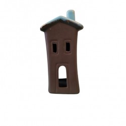 Handmade Ceramic House with Tealight Holder
