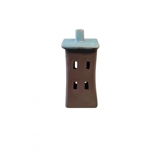 Handmade Ceramic House with Tealight Holder