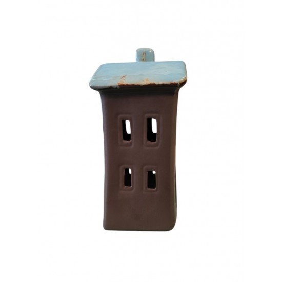 Handmade Ceramic House with Tealight Holder