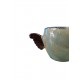 Handmade Espresso or Greek Coffee Cup with Wing-Shaped Handle