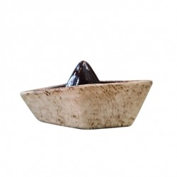 Handmade Ceramic Boat 