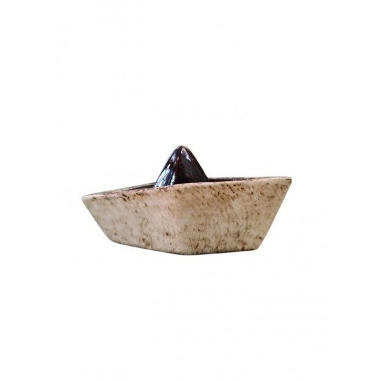 Handmade Ceramic Boat 