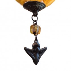 Candleholder Made of Hand-Blown Glass