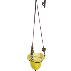 Candleholder Made of Hand-Blown Glass