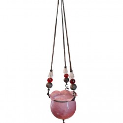 Candleholder Made of Hand-Blown Glass