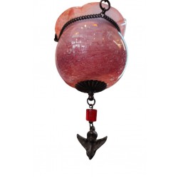 Candleholder Made of Hand-Blown Glass