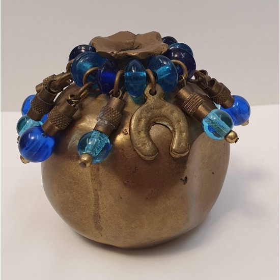 Bronze pomegranate symbol for good luck