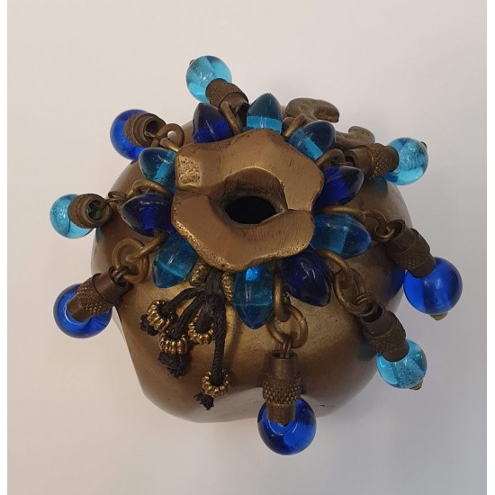 Bronze pomegranate symbol for good luck