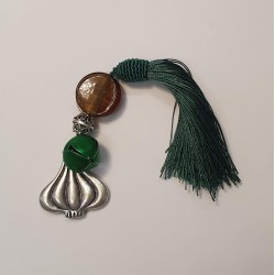 GARLIC TALISMAN,SYMBOL FOR PROTECTION & GOOD LUCK