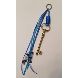 BRONZE KEY CHARM SYMBOL FOR GOOD LUCK
