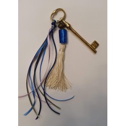 BRONZE KEY CHARM SYMBOL FOR GOOD LUCK