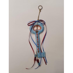 CERAMIC KEY CHARM SYMBOL FOR GOOD LUCK