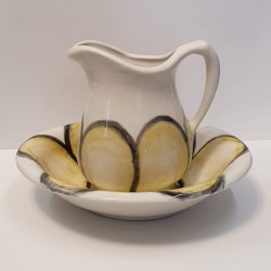 CERAMIC HANDCRAFTED UNIQUE SET PLATE WITH PITCHER