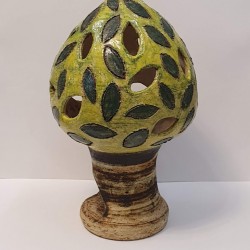 HANDCRAFTED UNIQUE CERAMIC TREE CANDEL HOLDER