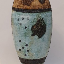 HANDCRAFTED UNIQUE CERAMIC SHAPE FISH VASE