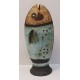 HANDCRAFTED UNIQUE CERAMIC SHAPE FISH VASE