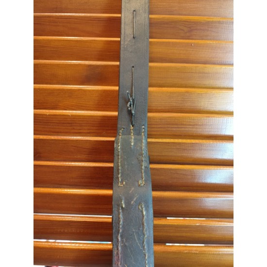 Handmade Collectible Good Luck Charm – Authentic Leather Horse Accessory Embellished with Glass Beads and Metallic Elements – Greek Craftsmanship