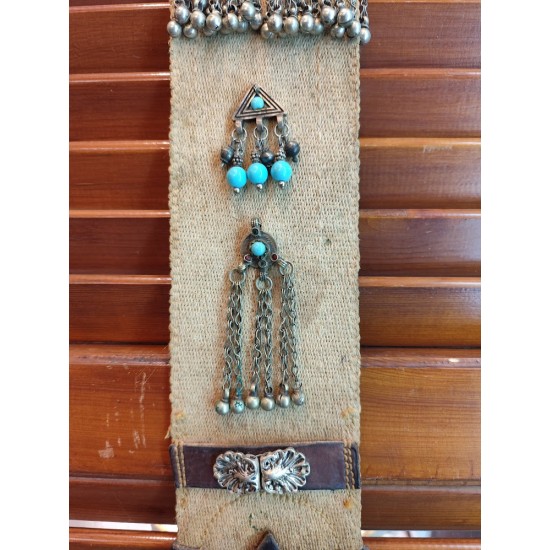 Handmade Collectible Good Luck Charm – Authentic  Horse Belt with Leather & Traditional Handmade Buckles – Greek Craftsmanship