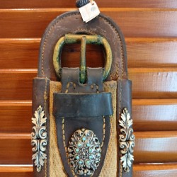 Handmade Collectible Good Luck Charm – Authentic  Horse Belt with Leather & Traditional Handmade Buckles – Greek Craftsmanship