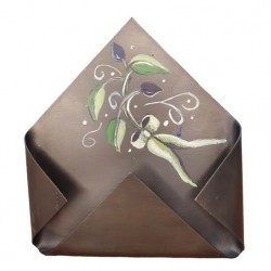 Office card folder from bronze