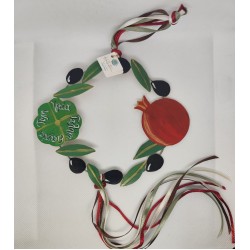 Handmade Brass Wreath – A Charm of Prosperity and Protection