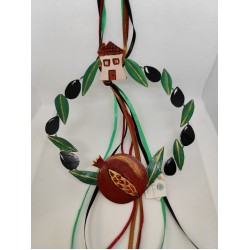 Handmade Brass Wreath – A Charm of Prosperity and Protection