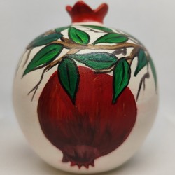Handmade Ceramic Pomegranate – Symbol of Good Luck