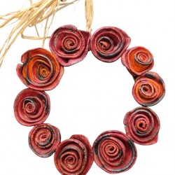 Handmade Wreath with Roses