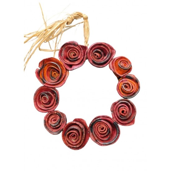 Handmade Wreath with Roses