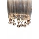 Tabletop Bronze Lamp with Crystals – A Handmade Work of Art