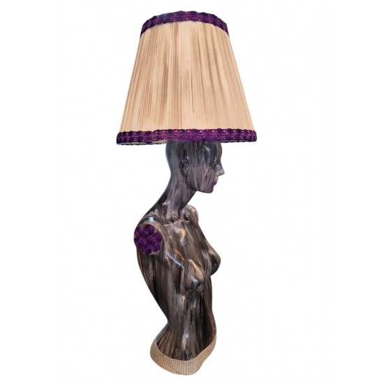 Tabletop Doll Lamp – A Handmade Work of Art